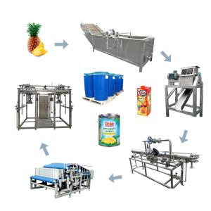 Buy cheap Complete Pineapple Processing Line Concentrated NFC Pineapple Juice Processing Equipment from wholesalers