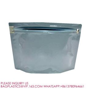 Bio Child Resistant Pouch Child Proof Packet Plastic Matte Stand Up Zip Foil