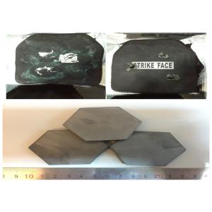 Buy cheap Ballistic Ceramic Plate Boron Ballistic Tiles / Silicon Carbide Ceramic Tiles For Square Hexgonal Rectangular Shape from wholesalers
