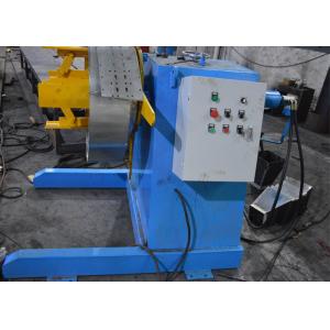 Automatic PLC Control Storage Rack Roll Forming Machine With Hydraulic Decoiler