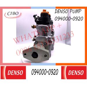 Common Rail Fuel Injector Pump 094000-0920 For ISUZU 8982839020 8-98283902-0