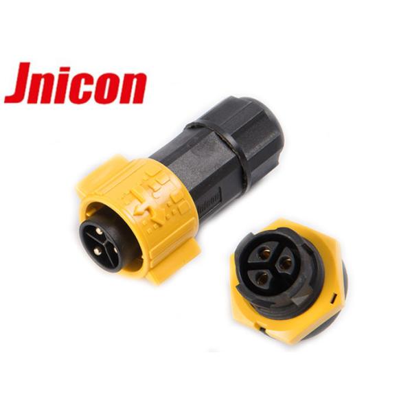 Buy cheap 3 Pin IP67 Panel Mount Connector Corrosion Resistance With Electric Plug And Socket from wholesalers