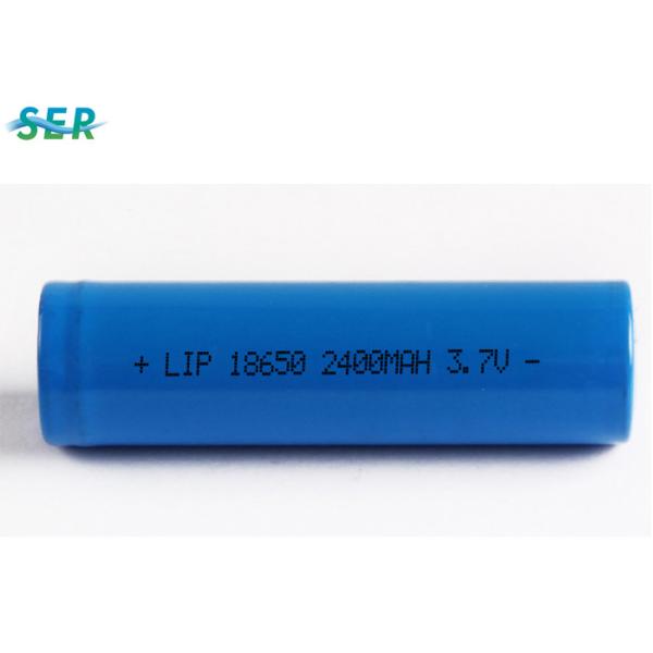 Buy cheap Stable Safe Lithium Ion AA Battery , 18650 Lithium Ion Rechargeable Cell 3.7V 2400mah from wholesalers