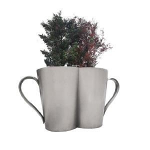 Buy cheap Powder Coated Galvanized Iron Matte Planter Flower Pot from wholesalers
