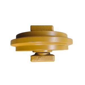China Mini Excavator Front Idler SANY 16 Excavator Track Idler Wheel Steel Material on sale