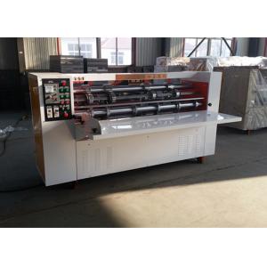 Buy cheap Thin Knife Slitting Carton Box Making Machine Iron And Steel Material from wholesalers