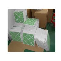 Buy cheap Disposable Z - Line Pleated Panel Air Filters , Industrial Air Purifier With product