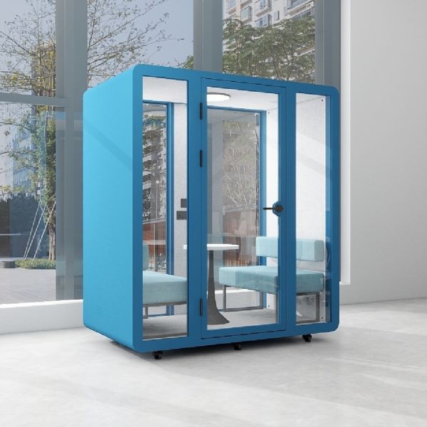 Modular Office Pod with 35dB Sound Insulation 7-layer Acoustic Structure and 5