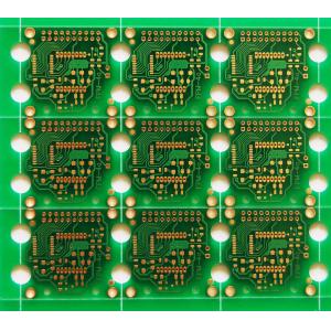 Buy cheap Green soldemask heavey copper pcb , double sided copper clad printed circuit board from wholesalers