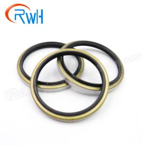 Buy cheap Excavator DKB Hydraulic Dust Seal Rubber Iron Material Black Color from wholesalers