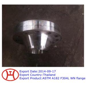 Buy cheap ASTM A182 F304L WN flange from wholesalers