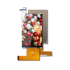 Buy cheap Polcd 480x800 4.3 inch Lcd Screen 400nit Luminance 18 bit RGB interface Tft Display from wholesalers