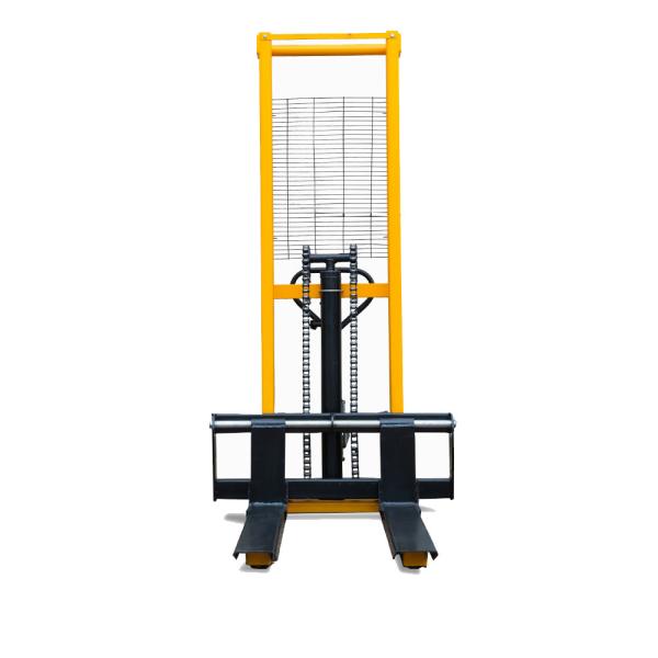 Buy cheap Manual hand hydraulic forklift stacker 1T 2T 3T lifting height 2000 mm from wholesalers