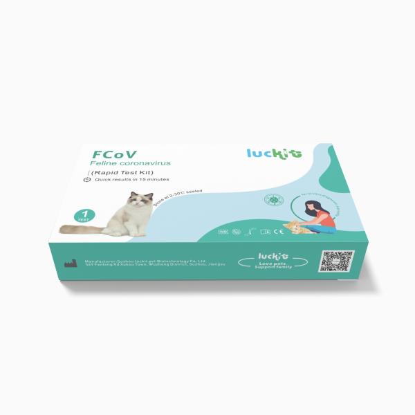 Class I Feline Coronavirus FCoV PET CAT Test Kit Fast Reaction Rapid Factory