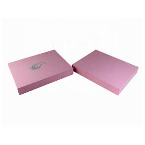 Buy cheap Customized Perfume Set Box Packaging With Pinnk Rigid Cardboard from wholesalers