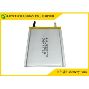 Buy cheap 900mah 3 Volt Ultra Thin Battery CP155070 Lithium Manganese Battery from wholesalers