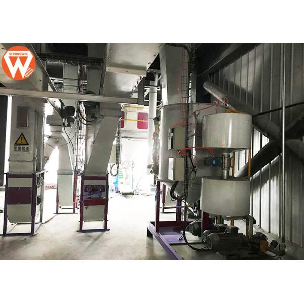 Quality Complete Chick Animal Feed Production Line Stable With Siemens Motor SKF Bearing for sale