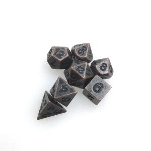 Buy cheap Neat Sharp Nontoxic Sturdy Mini RPG Dice Practical Multipurpose Tiny Metal Dice from wholesalers
