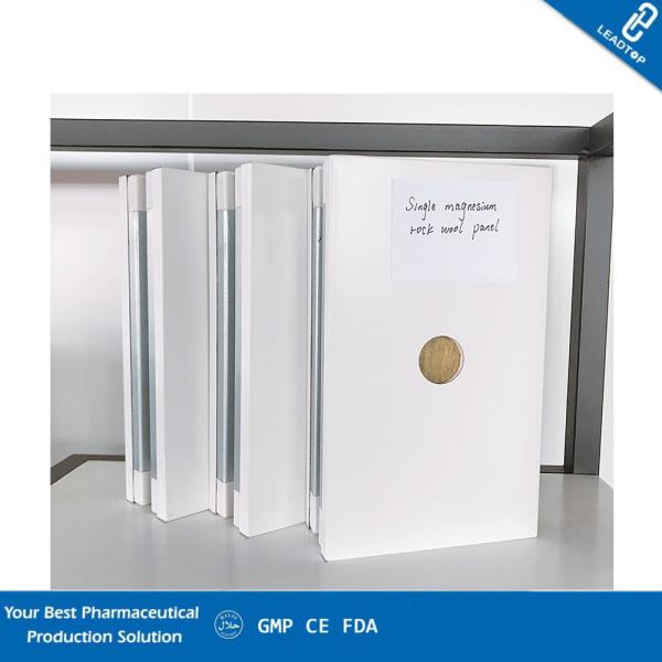 Quality Single Magnesium Rockwool Panels Excellent Fireproof Construction Composite Panel for sale