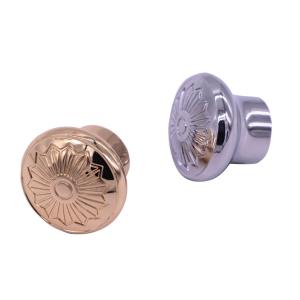 Buy cheap Customized Logo Premium Glossy T-Shaped Cap Zamac Perfume Cap for Fea 15 from wholesalers