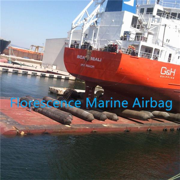 Marine Part Shipbuilding Inflatable Rubber Balloon Ship Launching Airbag
