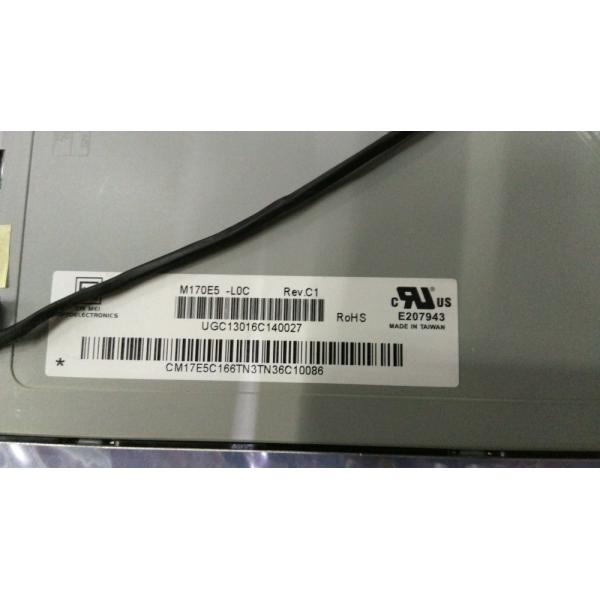 Quality M170E5-L0C CMO 17.0" 1280(RGB)×1024 300 cd/m² INDUSTRIAL LCD DISPLAY for sale