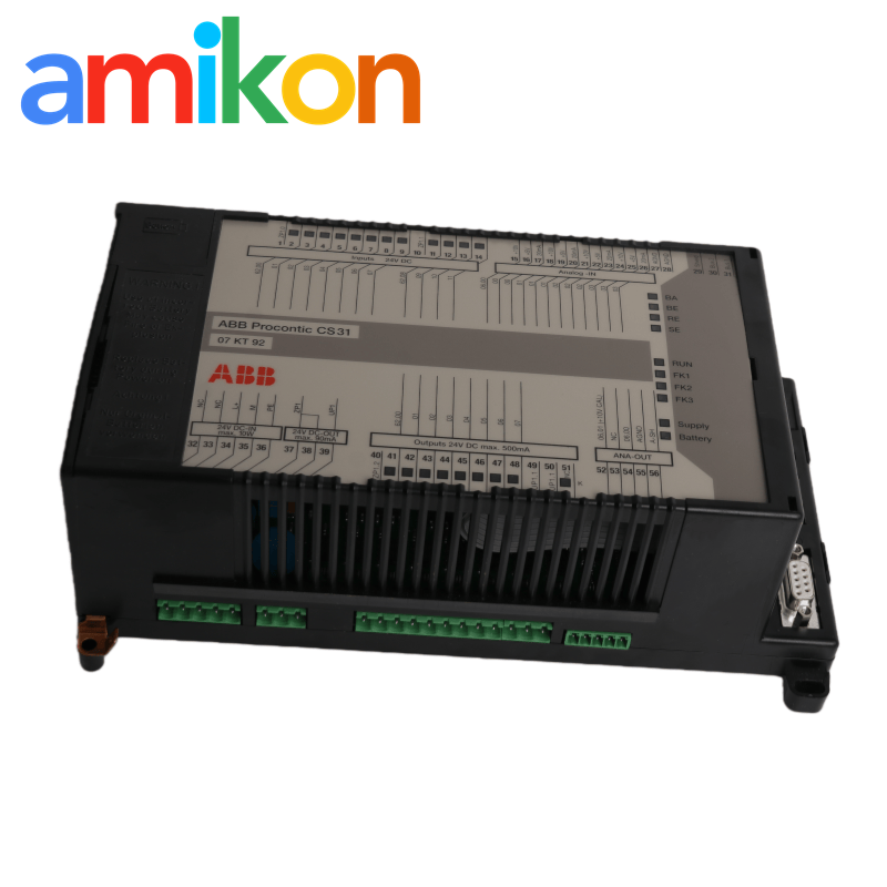 China ABB 07KT92 GJR5250500R0902 Central Processing Unit with 16-bit Microprocessor 12 Digital Inputs on sale