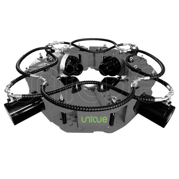 Quality Concrete Pile Head Cutter Hydraulic Pile Breaker for 300 2000mm Round or Square Pile for sale