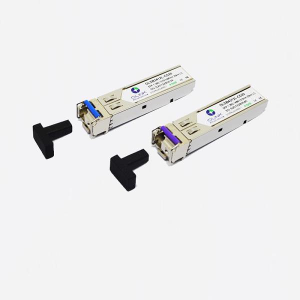 Buy cheap 1000BASE-BX-D 20km BiDi LC SMF SFP Transceiver Module 1490nm / 1310nm from wholesalers