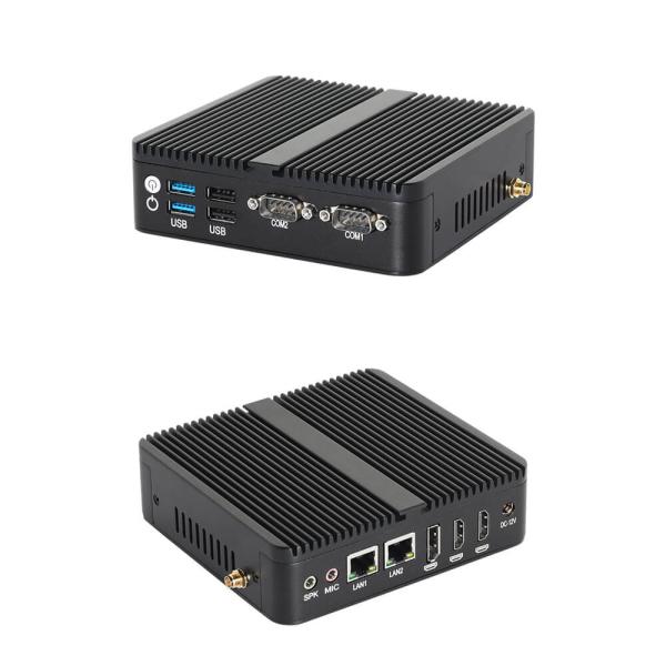 Buy cheap Industrial Computer With DDR4 16G RAM Intel N100 Processor Fanless Cooling Method from wholesalers