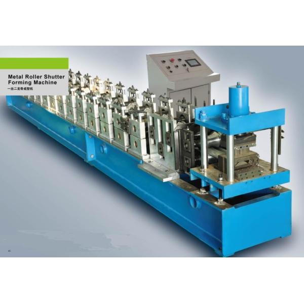 Buy cheap 7.5Kw 180mm Feeding Coil Width Metal Shutter Door Roll Forming Machine PLC Control System from wholesalers