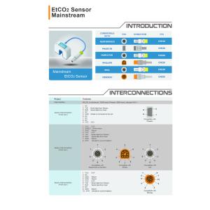 Medical Equipment Mainstream Nihon Kohden EtCO2 Sensor With CE