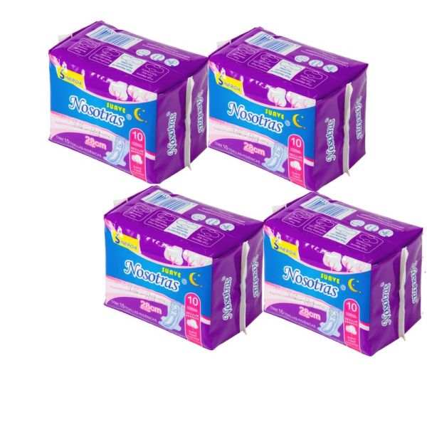 Quality 50-200ml Absorption Capacity Disposable Sanitary Napkin with Adhesive in Rectangle Design for sale
