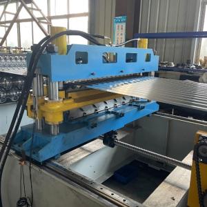 Buy cheap Colored Corrugated Panel Roll Forming Machine Doble Layer Glazed Tile Roll Forming Machine from wholesalers