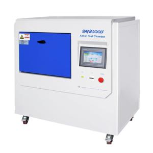 Quality Air Cooled Xenon Lamp Aging Test Chamber With Water Spray For Color Fastness for sale Buy cheap Air Cooled Xenon Lamp Aging Test Chamber With Water Spray For Color Fastness product