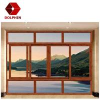 Buy cheap Sash Design Aluminium Frame Sliding Window Energy Saving Double Glass Glazed product