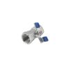 Buy cheap 1PC Stainless Steel Internal Thread Ball Valve with Butterfly Handle Model NO. Q11F-16P from wholesalers