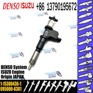 Buy cheap fuel injector 095000-6301 1-15300436-1 injector for ISUZU 6WG1 injector nozzle 095000-6301 1-15300436-1 from wholesalers