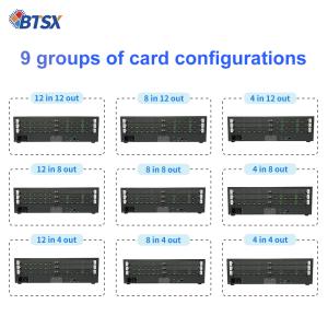 Convenient 12x HDMI Input HDMI Switch Box with 1×TCP/IP RJ45 and 1×RS-232 D-Sub