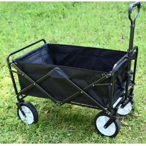 Buy cheap Adjustable Handle Folding Utility Trolley Cart Green for Outdoor Camping and Garden from wholesalers