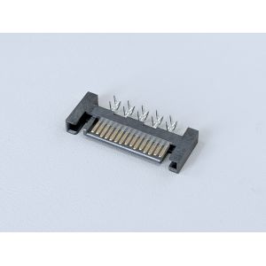 Buy cheap SATA 15P Male Connector | Crimp-Type Terminal 15µ” Gold Plated | Electrical Electronic Signal PCB Wire Cable Connector for Server, Automotive, Power Transmission from wholesalers