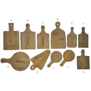 Buy cheap Cheap high quality different shapes Eco-Friendly Bamboo cutting /Cheese Board with Handle from wholesalers