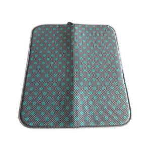 Buy cheap Dot Printed Dish Drying Mat  17x19inch with Mesh Backing from wholesalers