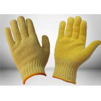 Buy cheap High Stretch Knitted pvc dotted cut proof cooking gloves slip resistant made of aramid fiber product