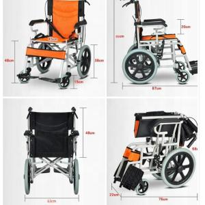 China homemade high quality cheap price wheelchair with two small wheels
