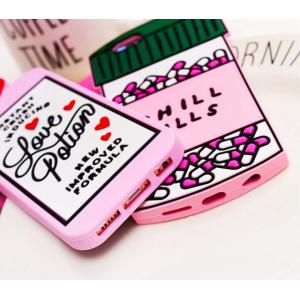 Chill pills love options silicone Case For iPhone 4 5s 6 plus 7 SAMSUNG s5 s4 S6