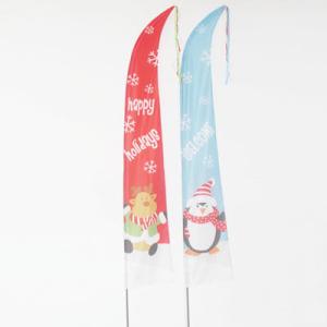 Buy cheap Christmas Garden Flag Reindeer and Penguin from wholesalers