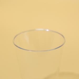 8 Oz Round Disposable FDA PS Plastic Cups with Custom Logo Print