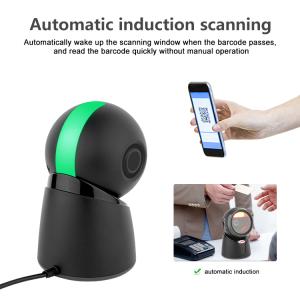 Buy cheap Factory 1D/2D Hands-Free Desktop Barcode Scanner QR Code Reader Platform Cheap Android/Linux OS Used Scan Machine from wholesalers