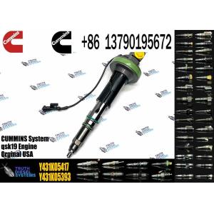 Common rail injector fuel injecto Y431KO5205 Y431K05417 Y431KO5393 for QSK19